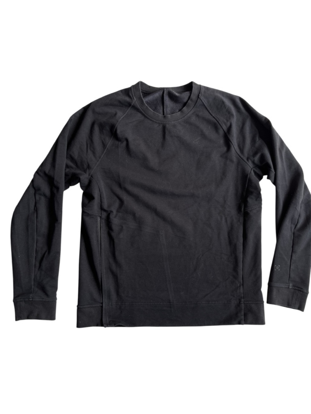 lululemon athletica Black Crew Neck Sweatshirt